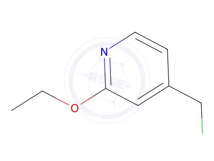 Chemical structure of 4-(chloromethyl)-2-ethoxypyridine