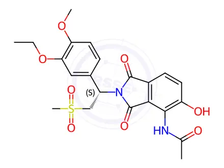 Chemical structure of Apremilast Impurity 42