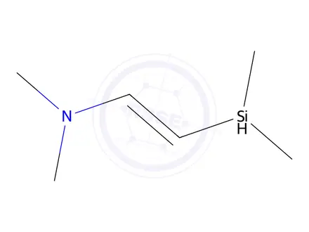 Chemical structure of DIMETHYL(DIMETHYLAMINO)VINYLSILANE