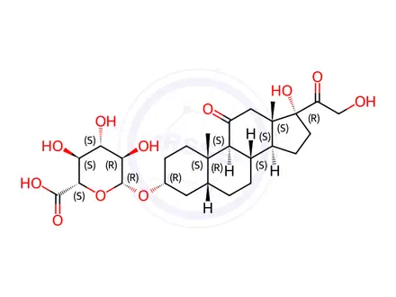 Chemical structure of Hydrocortisone Impurity 162