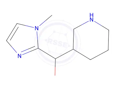 Chemical structure of (1-methyl-1H-imidazol-2-yl)(piperidin-3-yl)methanol