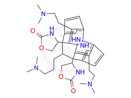Chemical structure of Zolmitriptan EP Impurity C (Zolmitriptan USP Related Compound F)
