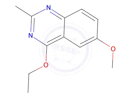 Chemical structure of 4-Ethoxy-6-methoxy-2-methylquinazoline