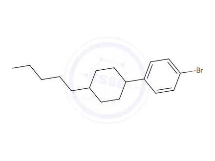 Chemical structure of 1-(4-Bromophenyl)-4-pentylcyclohexane