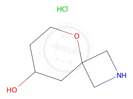 Chemical structure of 5-Oxa-2-azaspiro[3.5]Nonan-8-ol hydrochloride