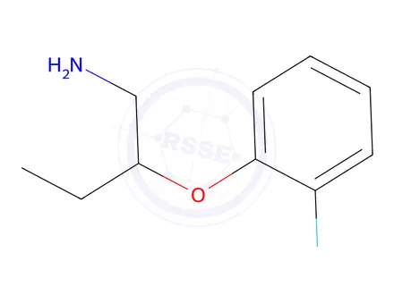 Chemical structure of 1-[(1-aminobutan-2-yl)oxy]-2-fluorobenzene