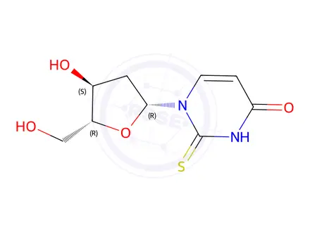 Chemical structure of 2-Thio 2-Deoxyuridine