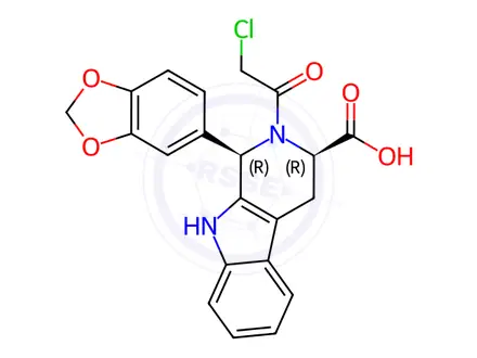 Chemical structure of Tadalafil Impurity 280
