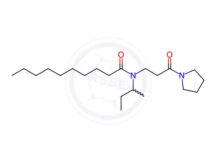 Chemical structure of N-(sec-Butyl)-N-(3-oxo-3-(pyrrolidin-1-yl)propyl)decanamide
