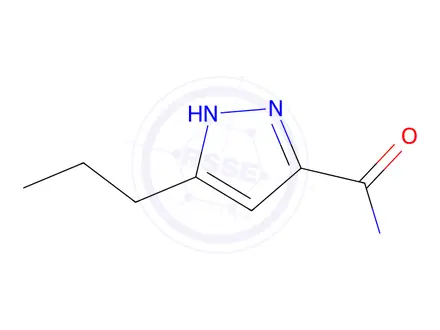 Chemical structure of 5-Propylpyrazole-3-carboxamide