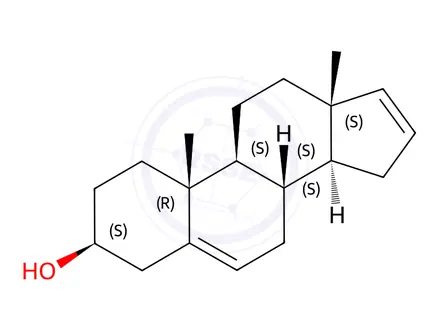 Chemical structure of Abiraterone Acetate Impurity 67