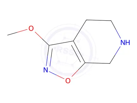 Chemical structure of 3-Methoxy-4,5,6,7-tetrahydroisoxazolo[5,4-c]pyridine