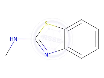 Chemical structure of N-Methyl-1,3-benzothiazol-2-amine