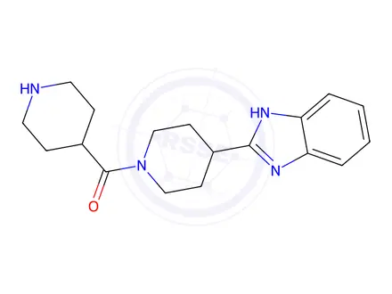 Chemical structure of Bilastine Impurity 70