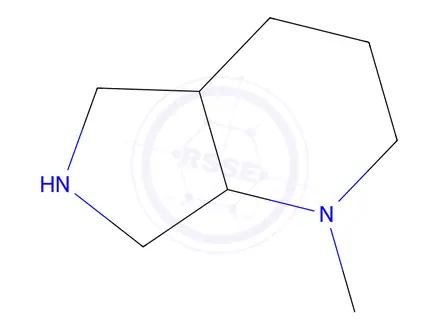 Chemical structure of (4aR,7aR)-1-Methyloctahydro-1H-pyrrolo[3,4-b]pyridine