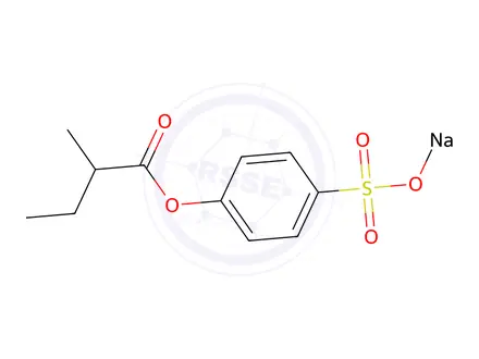 Chemical structure of Sivelestat sodium Impurity 54
