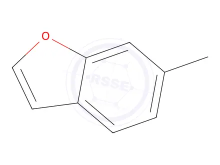 Chemical structure of 6-methyl-1-benzofuran