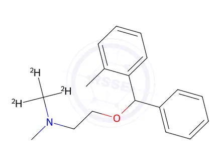 Chemical structure of Orphenadrine-d3