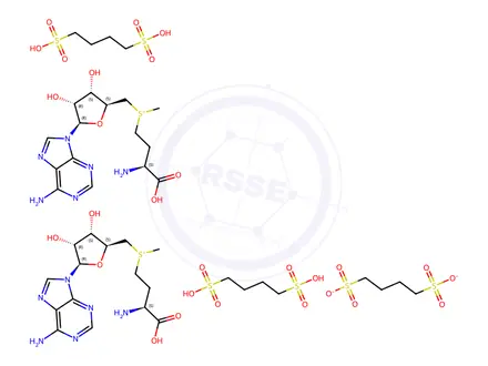 Chemical structure of S-Ademetionine