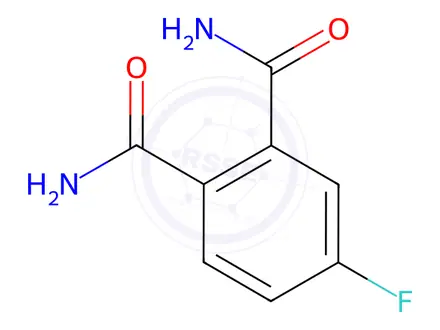 Chemical structure of 4-Fluorophthalamide