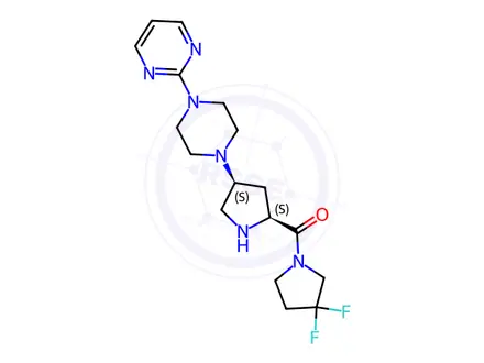 Chemical structure of Gosogliptin