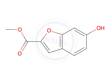 Chemical structure of methyl 6-hydroxy-1-benzofuran-2-carboxylate