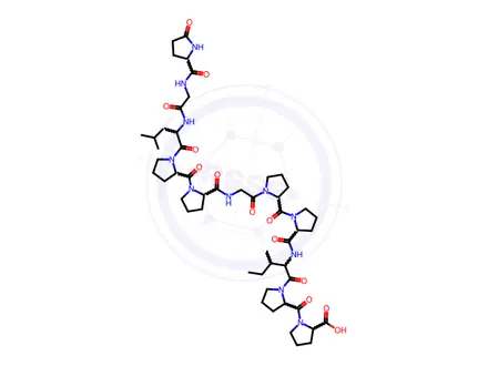 Chemical structure of Angiotensin I Converting Enzyme Inhibitor