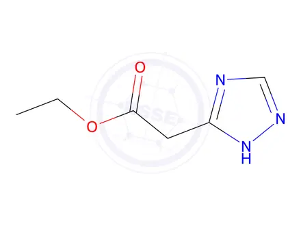 Chemical structure of Ethyl 2-(1,2,4-Triazol-5-yl)acetate