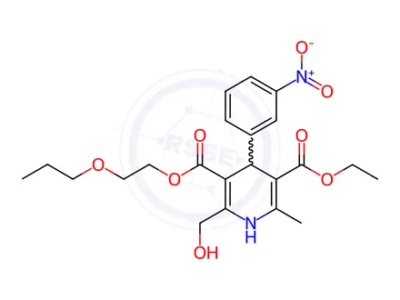 Chemical structure of Niludipine Impurity 25