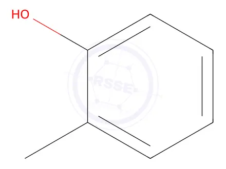 Chemical structure of Amylmetacresol EP Impurity B; Metacresol EP Impurity B