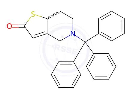 Chemical structure of Prasugrel Impurity H