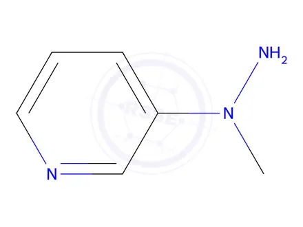 Chemical structure of 3-(1-Methylhydrazinyl)pyridine