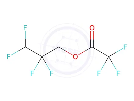 Chemical structure of 2,2,3,3-Tetrafluoropropyl Trifluoroacetate