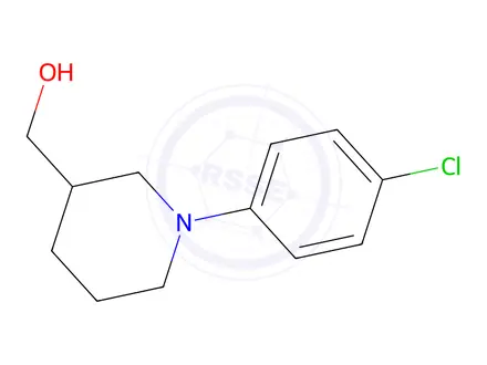 Chemical structure of [1-(4-chlorophenyl)piperidin-3-yl]methanol