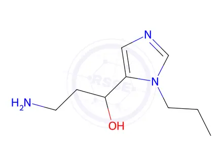 Chemical structure of 3-Amino-1-(1-propyl-1h-imidazol-5-yl)propan-1-ol