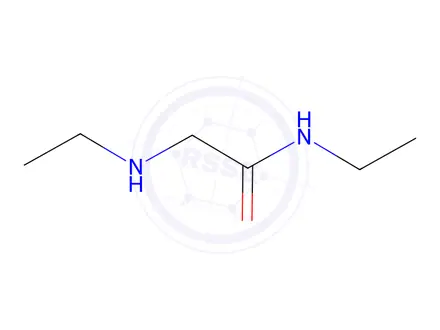 Chemical structure of N-ethyl-2-(ethylamino)acetamide
