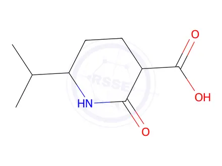 Chemical structure of 6-Isopropyl-2-oxopiperidine-3-carboxylic acid
