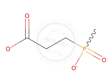 Chemical structure of 3-Methylphosphinicopropionic Acid Disodium Salt