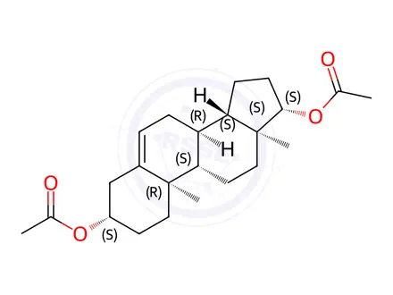 Chemical structure of Androsterone Impurity 17