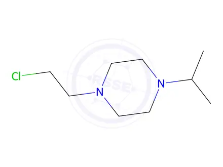 Chemical structure of 1-(2-CHLOROETHYL)-4-(1-METHYLETHYL)-PIPERAZINE