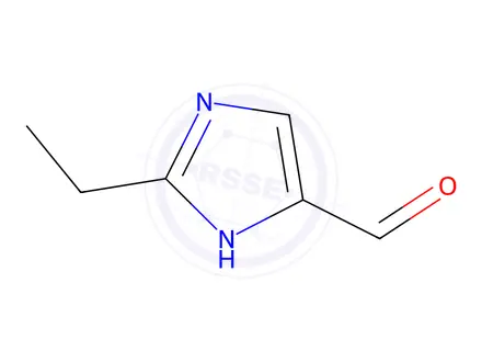 Chemical structure of 2-Ethyl-4-formylimidazole