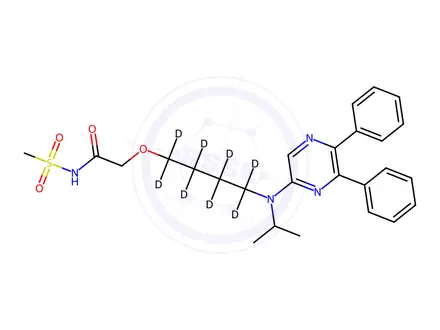 Chemical structure of Selexipag-d8