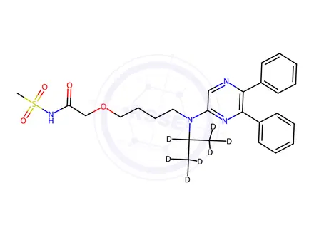 Chemical structure of Selexipag-d7