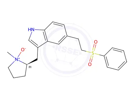 Chemical structure of Eletriptan N-Oxide Impurity 1