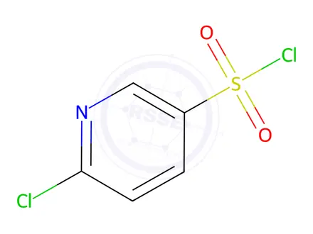 Chemical structure of 6-Chloro-3-pyridinesulfonyl chloride