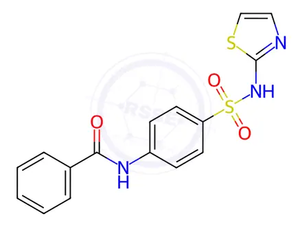 Chemical structure of Phthalylsulfathiazole Impurity 56