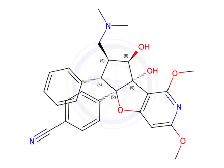 Chemical structure of Zotatifin