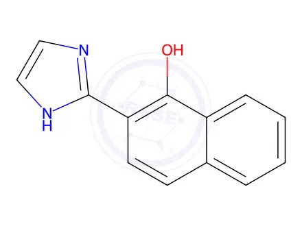 Chemical structure of 2-(1H-IMIDAZOL-2-YL)-NAPHTHALEN-1-OL