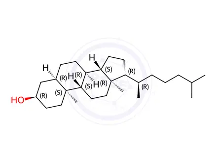 Chemical structure of Epicoprostanol