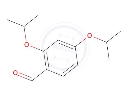 Chemical structure of 2,4-Diisopropoxybenzaldehyde